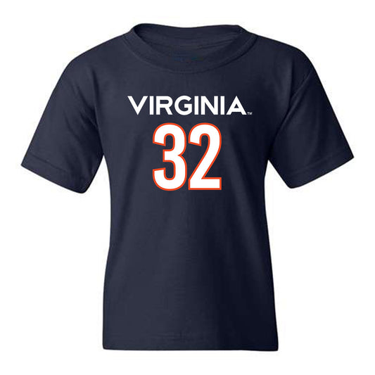 Virginia - NCAA Women's Basketball : Breona Hurd - Replica Shersey Youth T-Shirt