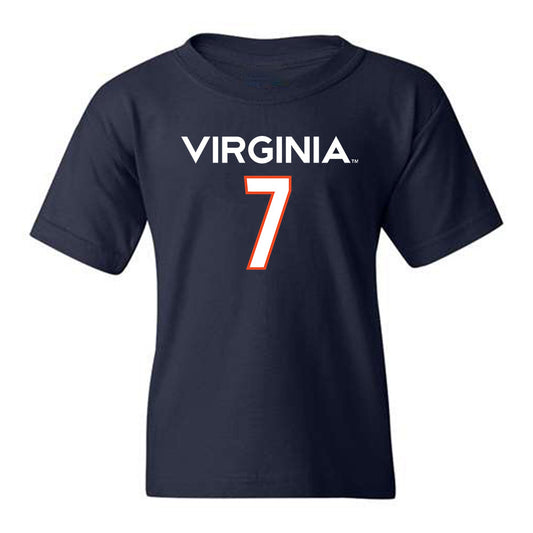 Virginia - NCAA Men's Basketball : Darrin Ames - Replica Shersey Youth T-Shirt