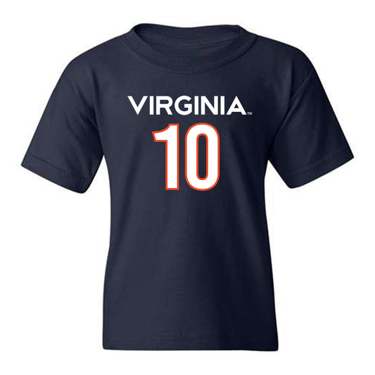 Virginia - NCAA Women's Basketball : Casey Valenti-Paea - Replica Shersey Youth T-Shirt