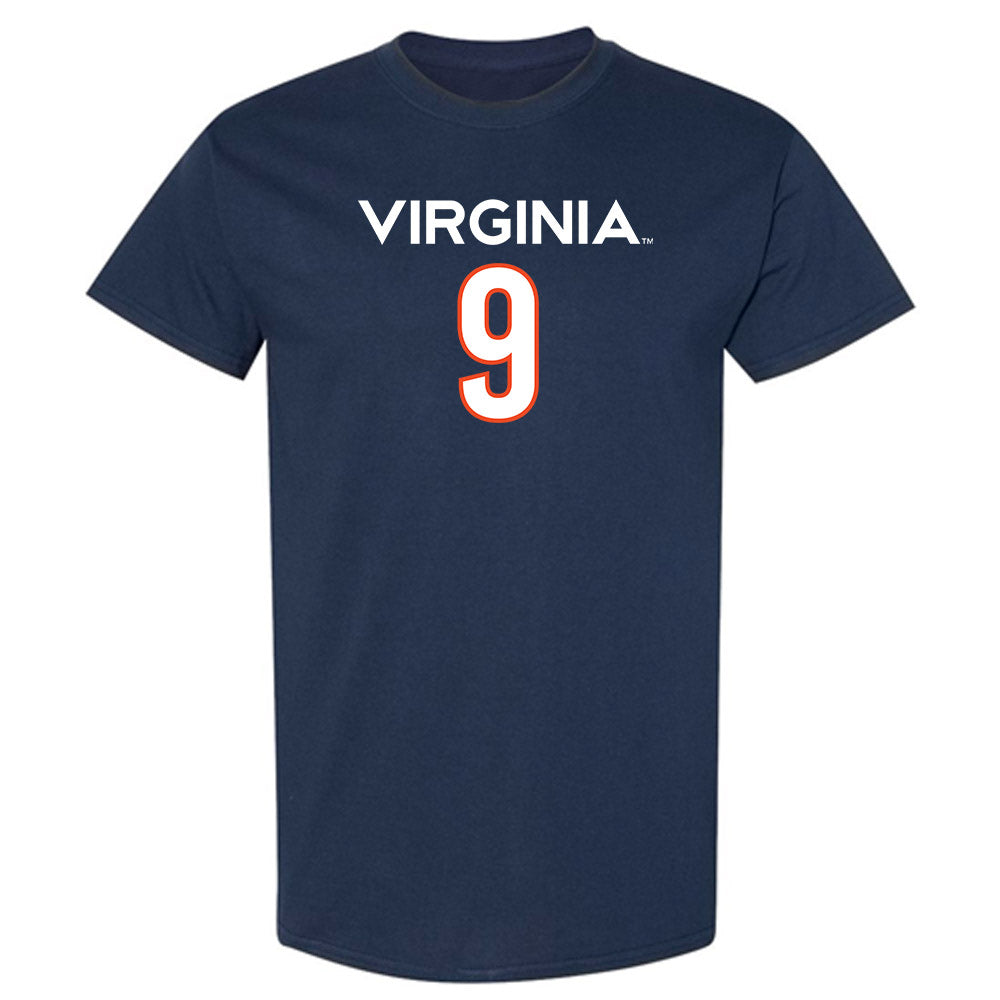 Virginia - NCAA Men's Basketball : Ishan Sharma - Replica Shersey T-Shirt