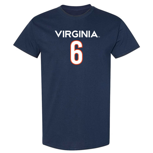 Virginia - NCAA Men's Basketball : Jacari White - Replica Shersey T-Shirt-0