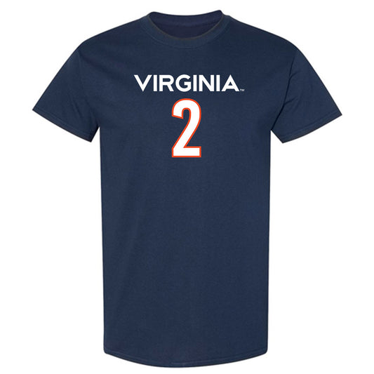 Virginia - NCAA Men's Basketball : Elijah Saunders - Replica Shersey T-Shirt