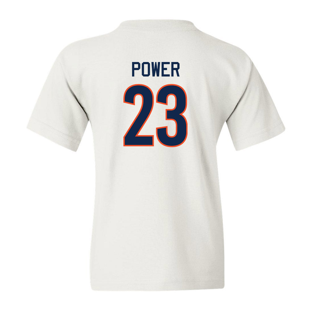 Virginia - NCAA Men's Basketball : TJ Power - Replica Shersey Youth T-Shirt