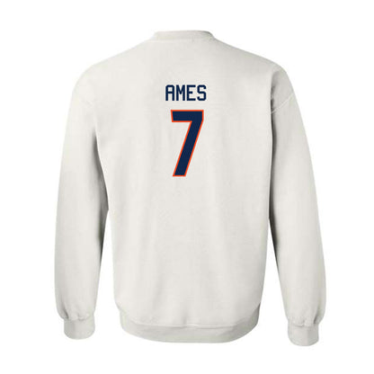 Virginia - NCAA Men's Basketball : Darrin Ames - Replica Shersey Crewneck Sweatshirt