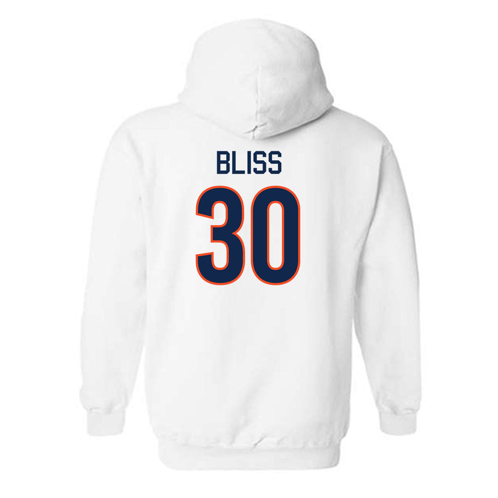 Virginia - NCAA Men's Basketball : Christian Bliss - Replica Shersey Hooded Sweatshirt