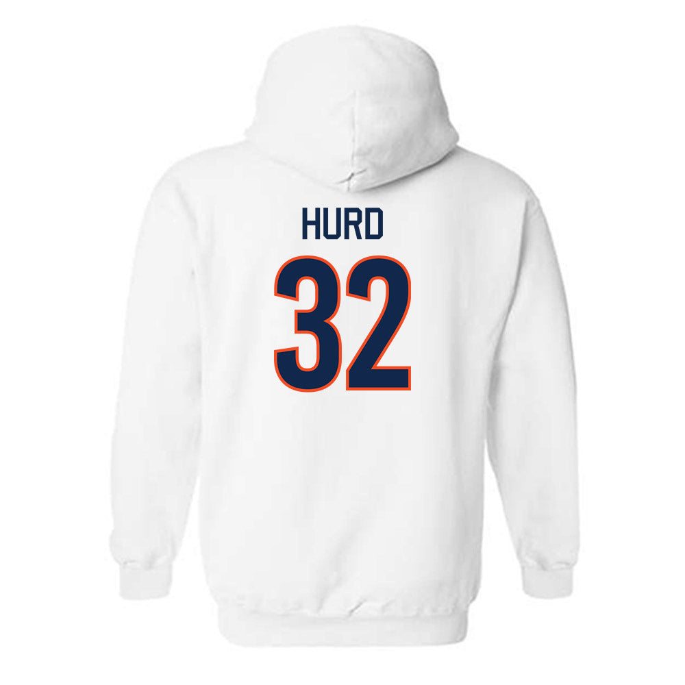 Virginia - NCAA Women's Basketball : Breona Hurd - Replica Shersey Hooded Sweatshirt