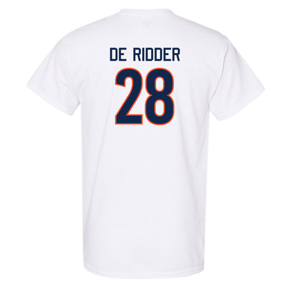 Virginia - NCAA Men's Basketball : Thijs De Ridder - Replica Shersey T-Shirt-1