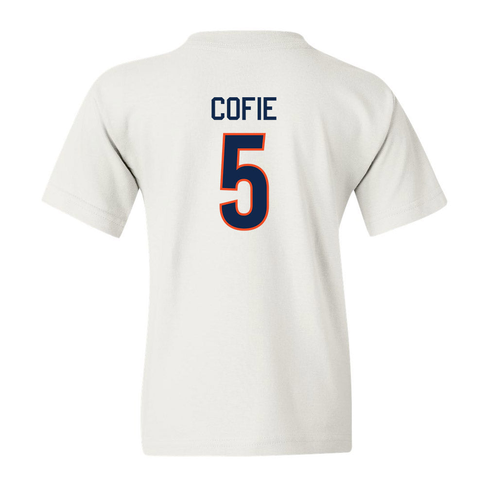 Virginia - NCAA Men's Basketball : Jacob Cofie - Replica Shersey Youth T-Shirt