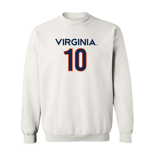 Virginia - NCAA Women's Basketball : Casey Valenti-Paea - Replica Shersey Crewneck Sweatshirt