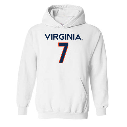 Virginia - NCAA Men's Basketball : Darrin Ames - Replica Shersey Hooded Sweatshirt