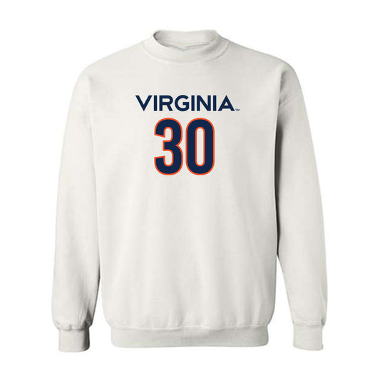 Virginia - NCAA Men's Basketball : Christian Bliss - Replica Shersey Crewneck Sweatshirt