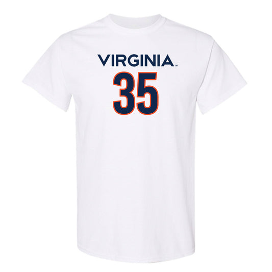 Virginia - NCAA Men's Basketball : Carter Lang - Replica Shersey T-Shirt