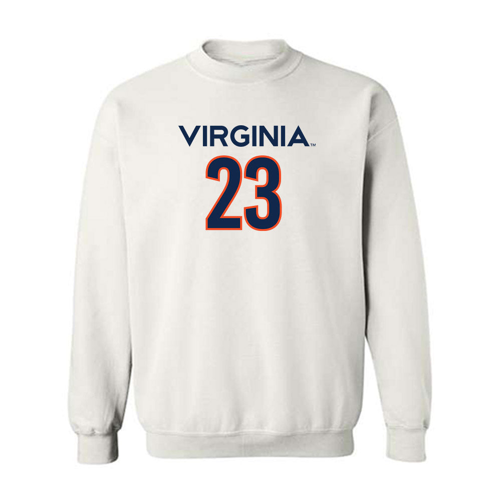 Virginia - NCAA Women's Basketball : Payton Dunbar - Replica Shersey Crewneck Sweatshirt-0