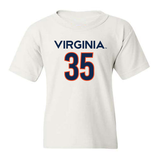 Virginia - NCAA Men's Basketball : Carter Lang - Replica Shersey Youth T-Shirt