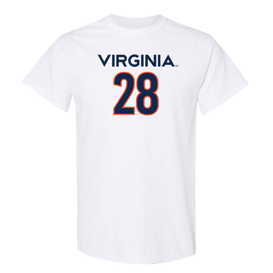 Virginia - NCAA Men's Basketball : Thijs De Ridder - Replica Shersey T-Shirt-0