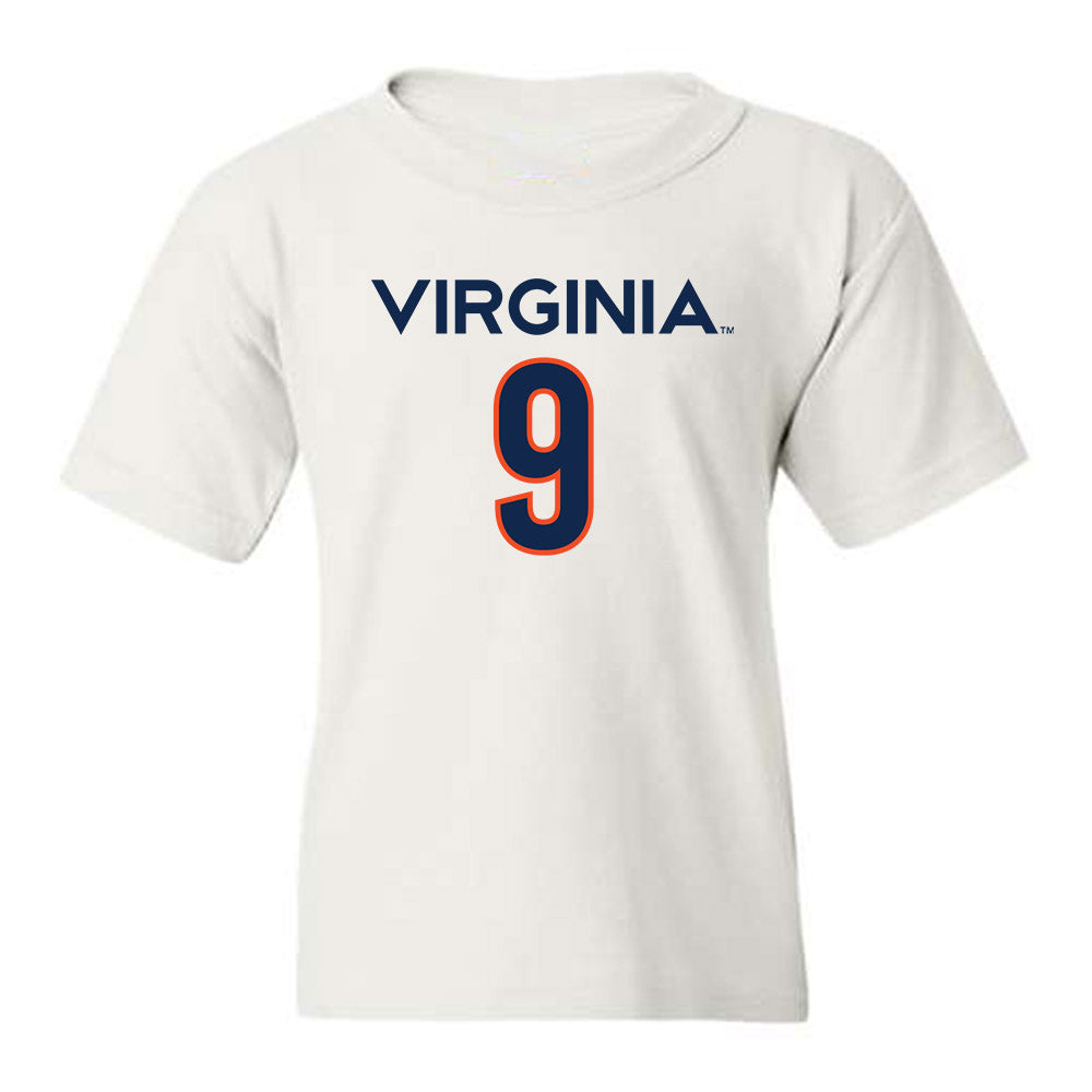 Virginia - NCAA Men's Basketball : Ishan Sharma - Replica Shersey Youth T-Shirt