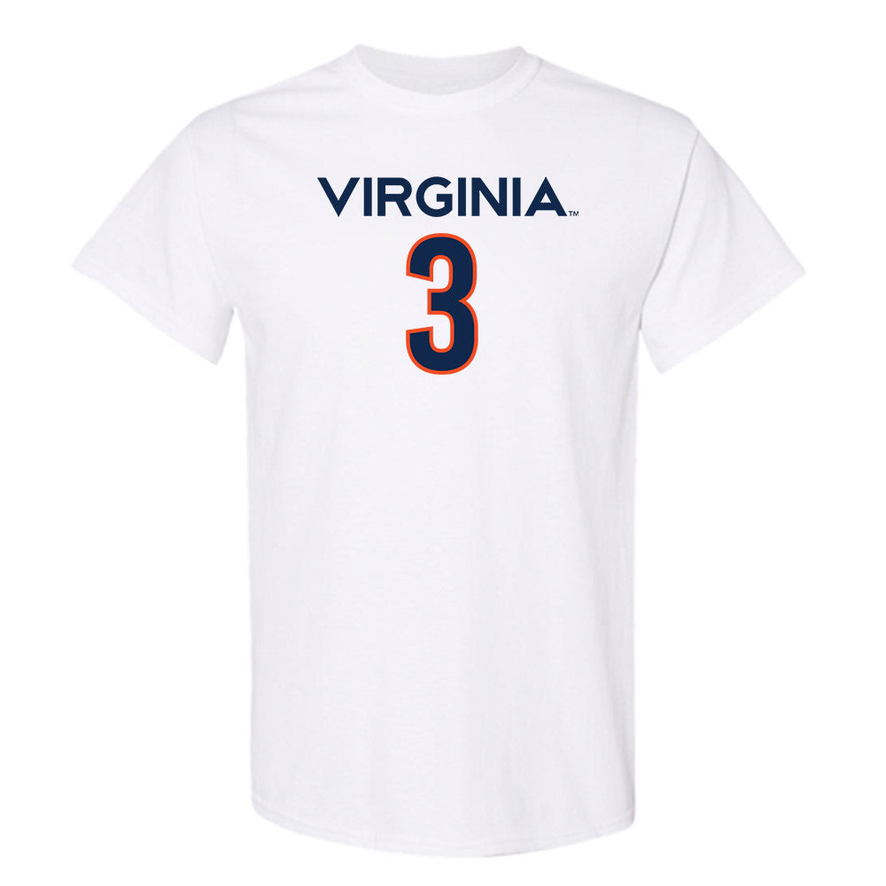 Virginia - NCAA Women's Basketball : Gabrielle White - Replica Shersey T-Shirt-0