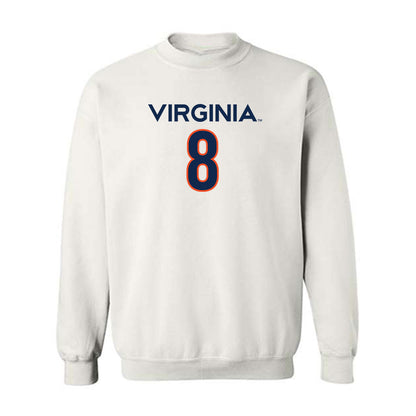 Virginia - NCAA Men's Basketball : Bryce Walker - Replica Shersey Crewneck Sweatshirt