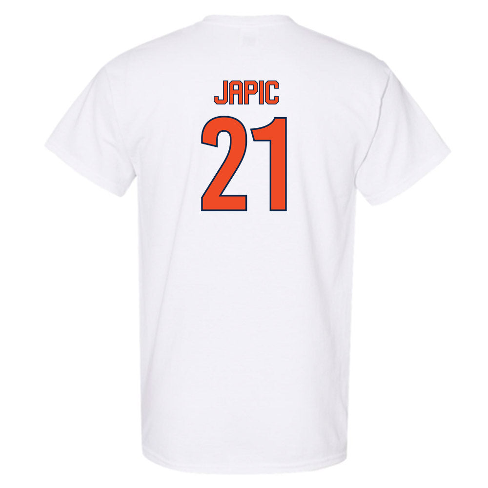 Virginia - NCAA Women's Soccer : Chloe Japic - Replica Shersey T-Shirt