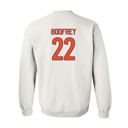 Virginia - NCAA Women's Soccer : Lia Godfrey - Replica Shersey Crewneck Sweatshirt