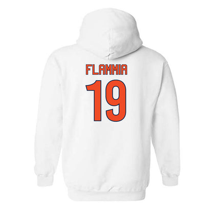 Virginia - NCAA Women's Soccer : Jill Flammia - Replica Shersey Hooded Sweatshirt