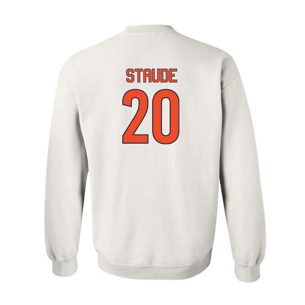 Virginia - NCAA Women's Soccer : Natalia Staude - Replica Shersey Crewneck Sweatshirt