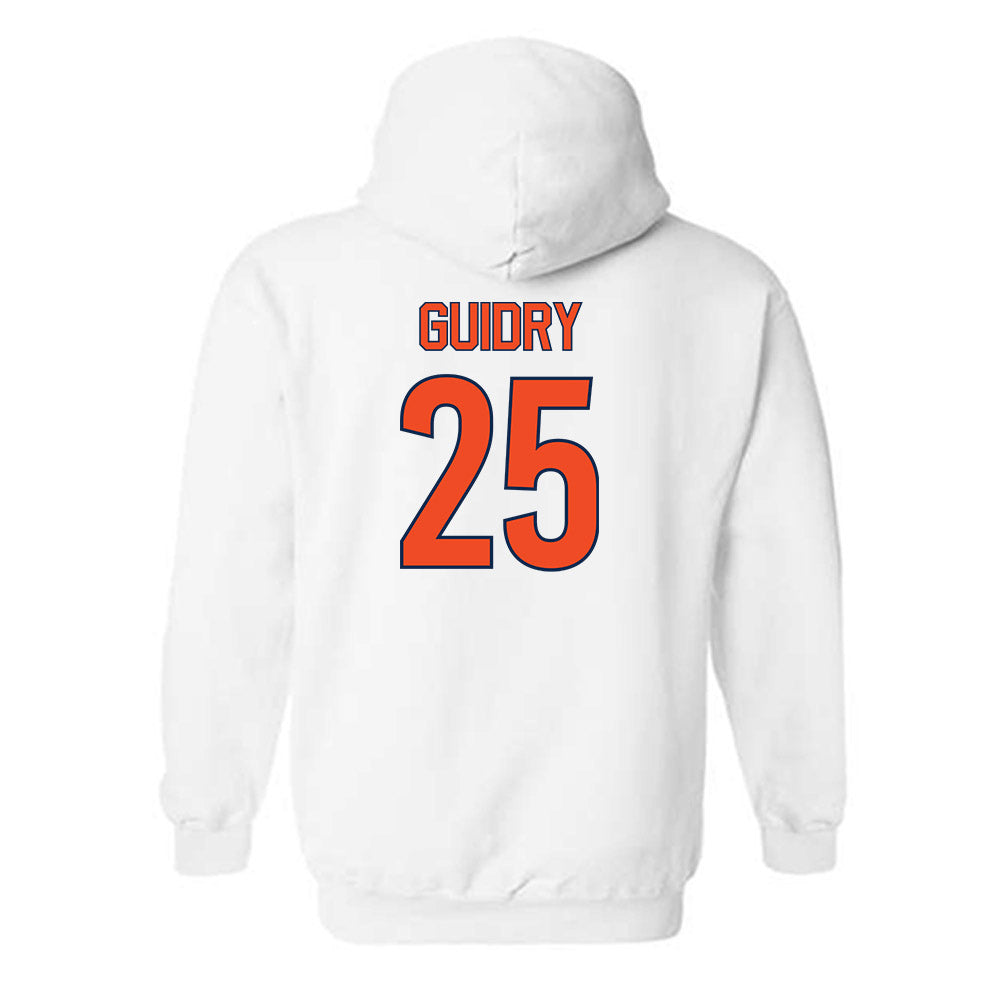 Virginia - NCAA Women's Soccer : Samar Guidry - Replica Shersey Hooded Sweatshirt