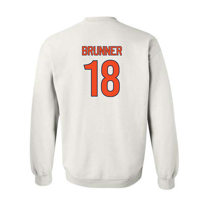 Virginia - NCAA Women's Soccer : Sarah Brunner - Replica Shersey Crewneck Sweatshirt