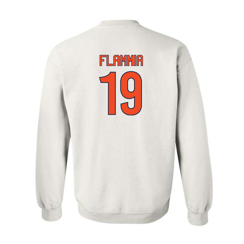 Virginia - NCAA Women's Soccer : Jill Flammia - Replica Shersey Crewneck Sweatshirt