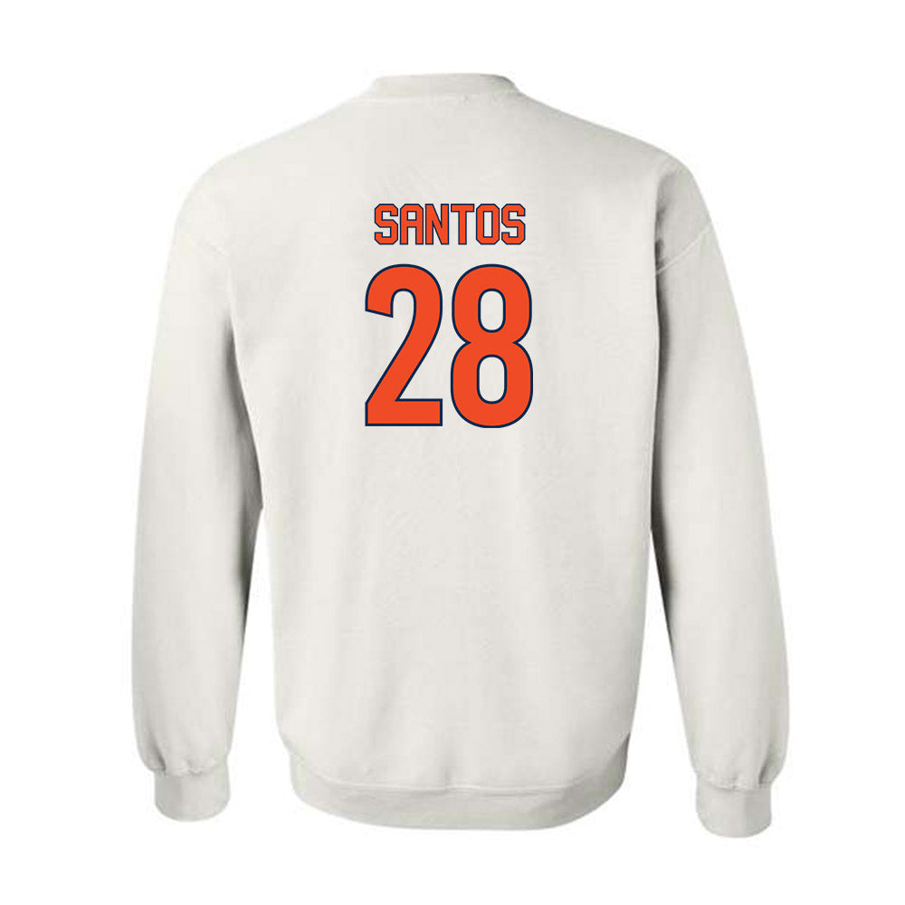 Virginia - NCAA Women's Soccer : Grace Santos - Replica Shersey Crewneck Sweatshirt