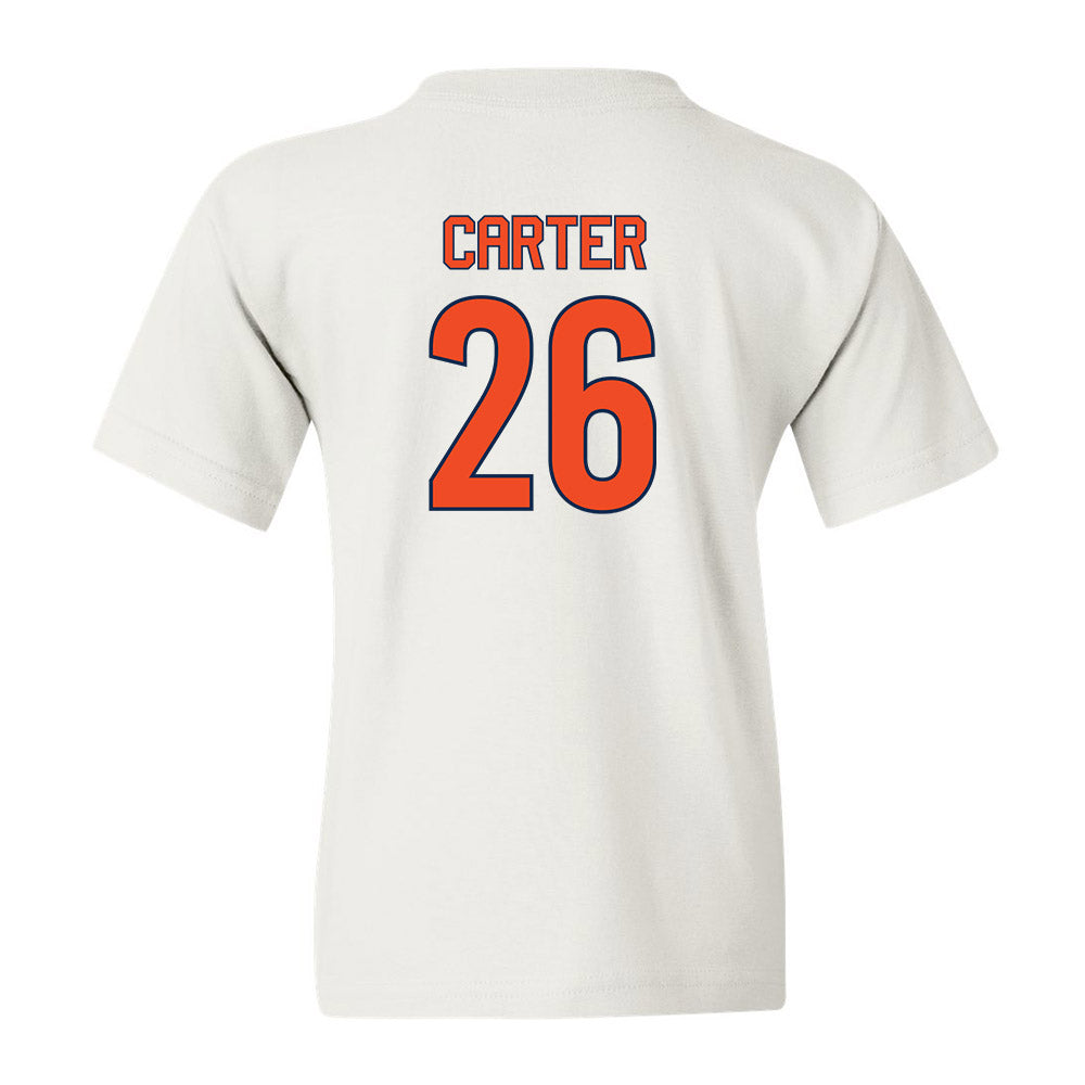 Virginia - NCAA Women's Soccer : Maya Carter - Replica Shersey Youth T-Shirt