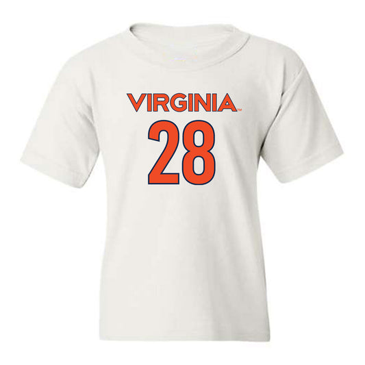 Virginia - NCAA Women's Soccer : Grace Santos - Replica Shersey Youth T-Shirt