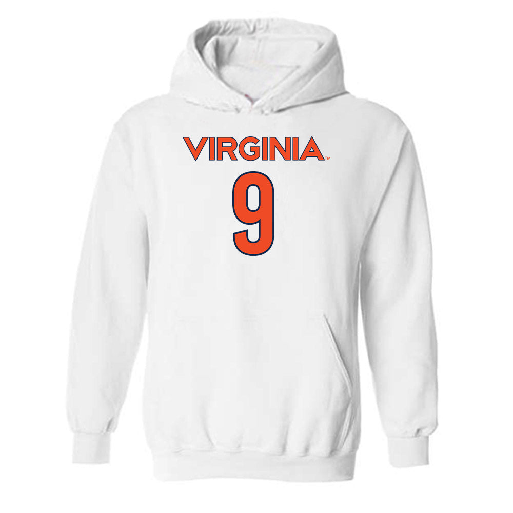 Virginia - NCAA Women's Soccer : Meredith McDermott - Replica Shersey Hooded Sweatshirt