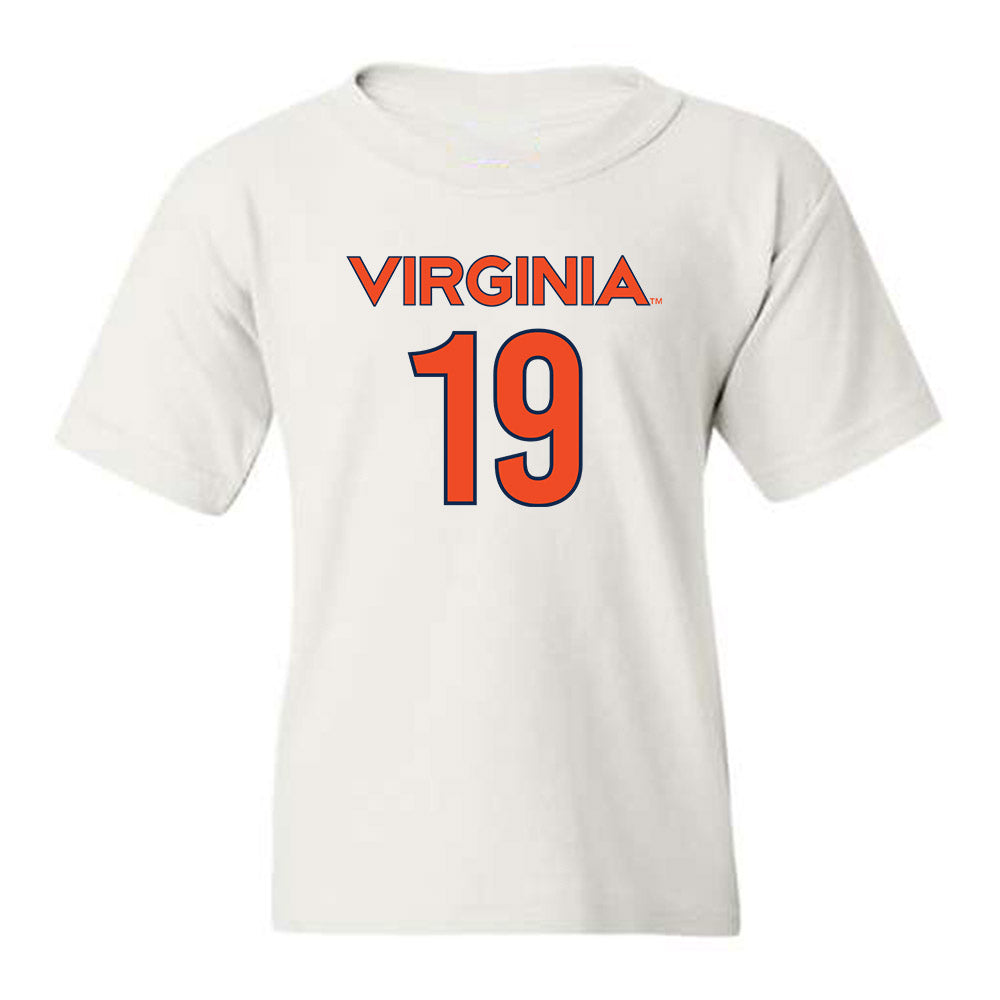 Virginia - NCAA Women's Soccer : Jill Flammia - Replica Shersey Youth T-Shirt