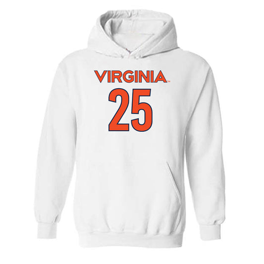 Virginia - NCAA Women's Soccer : Annamarie Williams - Replica Shersey Hooded Sweatshirt-0
