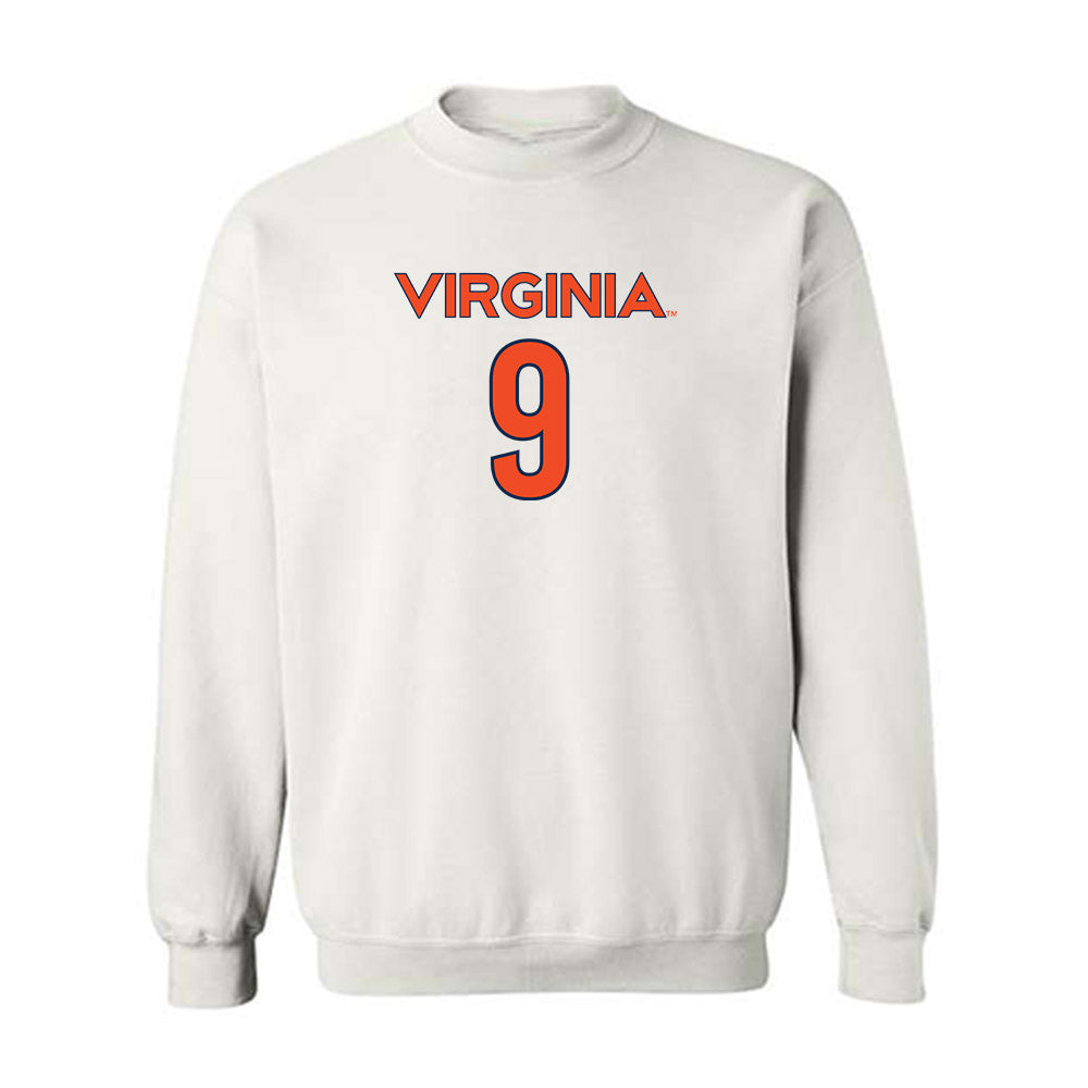 Virginia - NCAA Women's Soccer : Meredith McDermott - Replica Shersey Crewneck Sweatshirt