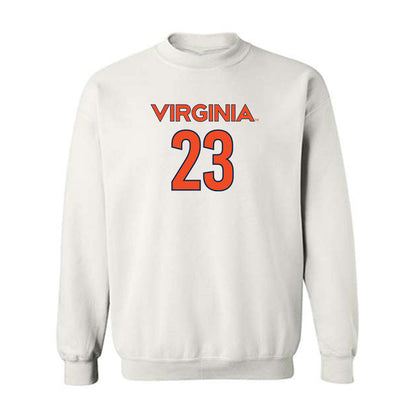 Virginia - NCAA Women's Soccer : Laney Rouse - Replica Shersey Crewneck Sweatshirt