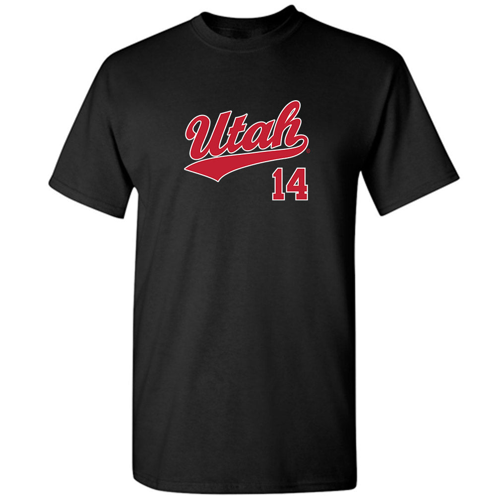 Utah - NCAA Baseball : Brian Trujillo - Replica Shersey T-Shirt-0