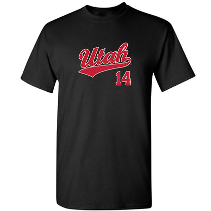 Utah - NCAA Baseball : Brian Trujillo - Replica Shersey T-Shirt-0