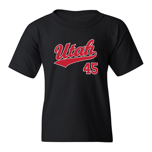 Utah - NCAA Baseball : Griffin Scott - Replica Shersey Youth T-Shirt-0