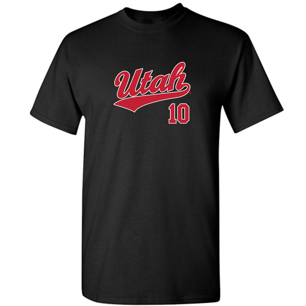 Utah - NCAA Baseball : David Galindo - Replica Shersey T-Shirt-0