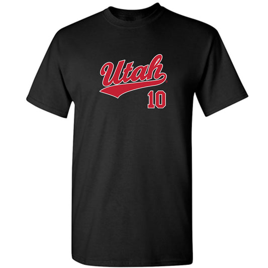 Utah - NCAA Baseball : David Galindo - Replica Shersey T-Shirt-0