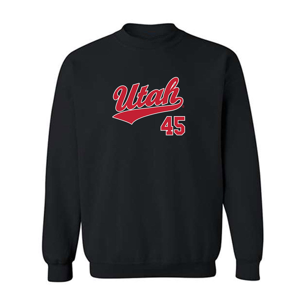 Utah - NCAA Baseball : Griffin Scott - Replica Shersey Crewneck Sweatshirt-0