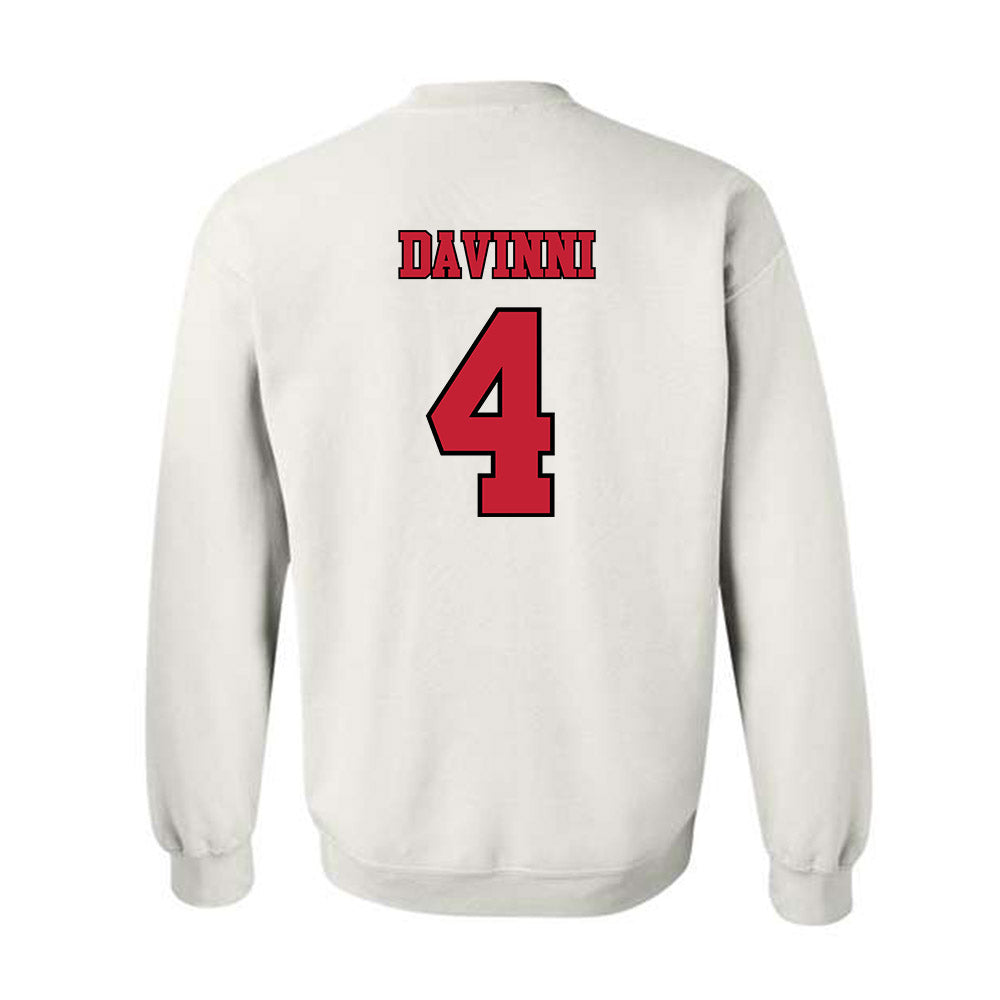 Utah - NCAA Baseball : Michael Davinni - Replica Shersey Crewneck Sweatshirt