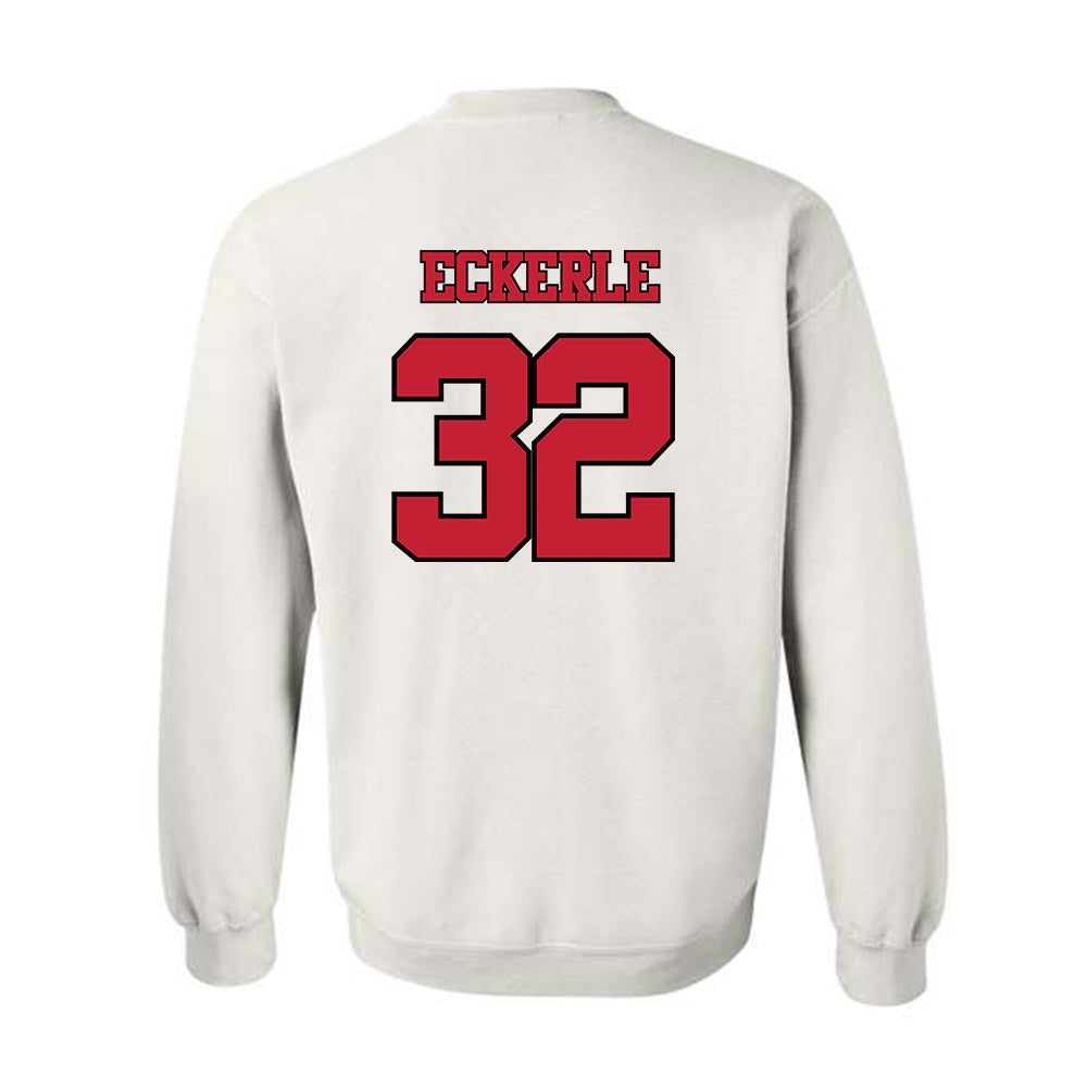 Utah - NCAA Baseball : Blake Eckerle - Replica Shersey Crewneck Sweatshirt-1
