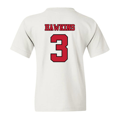 Utah - NCAA Baseball : Zakye Hawkins - Replica Shersey Youth T-Shirt-1