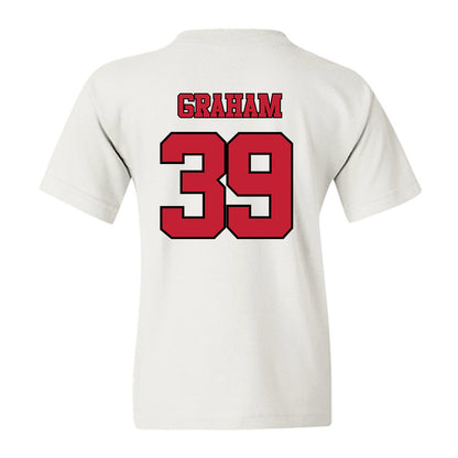 Utah - NCAA Baseball : Seth Graham - Replica Shersey Youth T-Shirt-1
