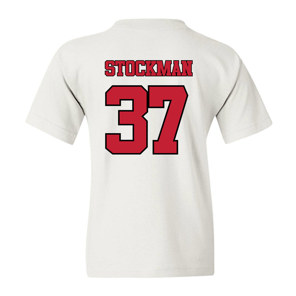 Utah - NCAA Baseball : Sam Stockman - Replica Shersey Youth T-Shirt-1