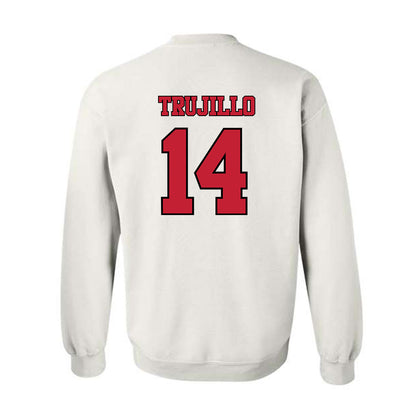 Utah - NCAA Baseball : Brian Trujillo - Replica Shersey Crewneck Sweatshirt-1