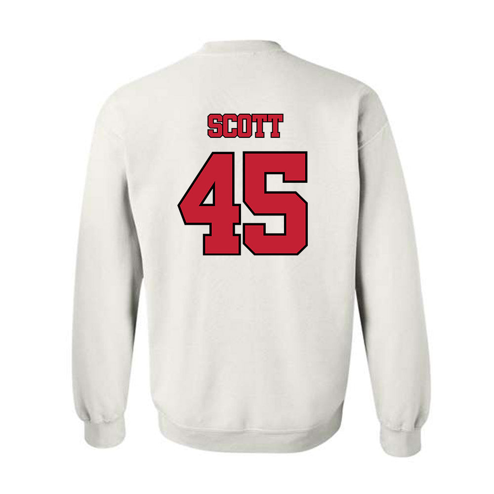 Utah - NCAA Baseball : Griffin Scott - Replica Shersey Crewneck Sweatshirt-1